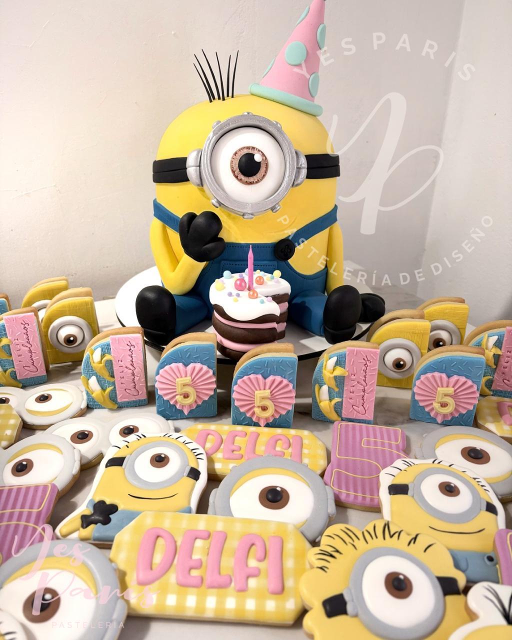 Torta temática Minions